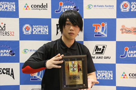 open シングルス　優勝者