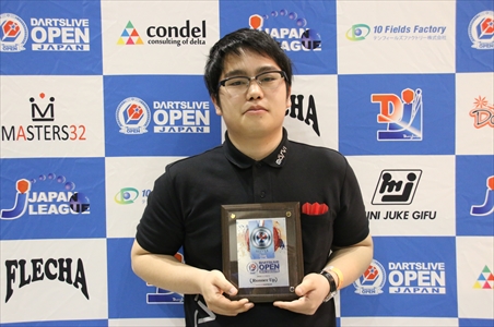 open シングルス　2位