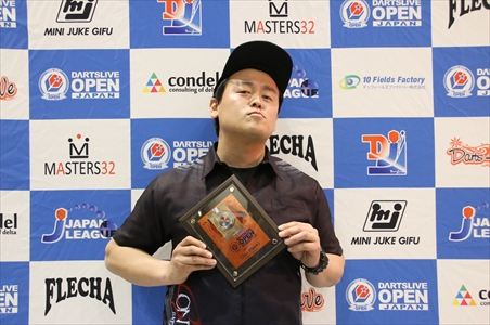 open シングルス　3位