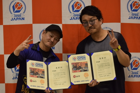 WINNERS TOURNAMENT　２位