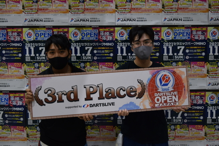 WINNERS TOURNAMENT　３位